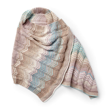 Caron Heartline Knit Wrap Single Size
