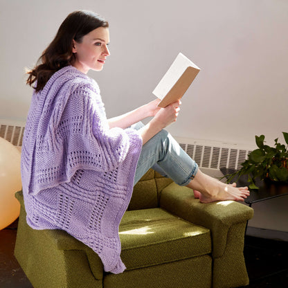 Caron Stacked Up Knit Wrap Single Size