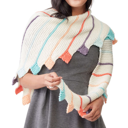 Caron X Pantone Knit Radiant Wrap Version 2