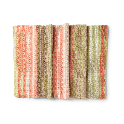 Caron Mosaic Knit Wrap Single Size