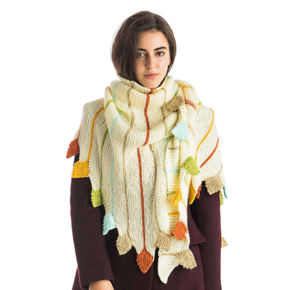 Caron Radiant Rays Knit Wrap Single Size