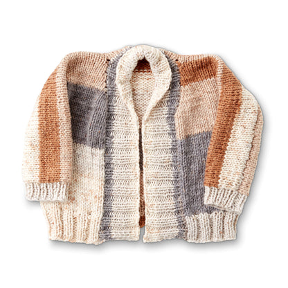 Caron One Piece Knit Cardigan L