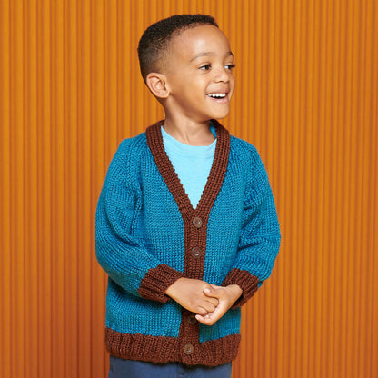 Caron V-Neck Knit Cardigan 8