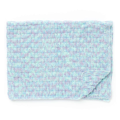 Caron Gift of Love Knit Baby Blanket Single Size