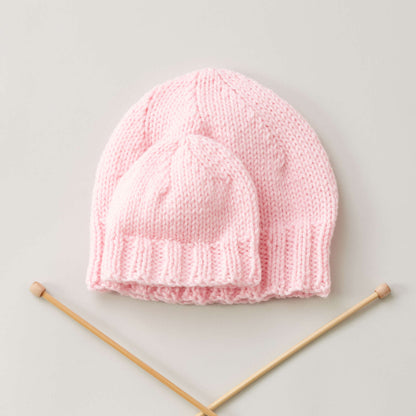 Caron Preemie to Toddler Size Knit Hats 6-12 mos