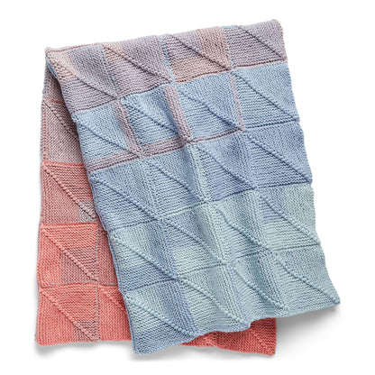 Caron Shade & Fade Knit Blanket Single Size