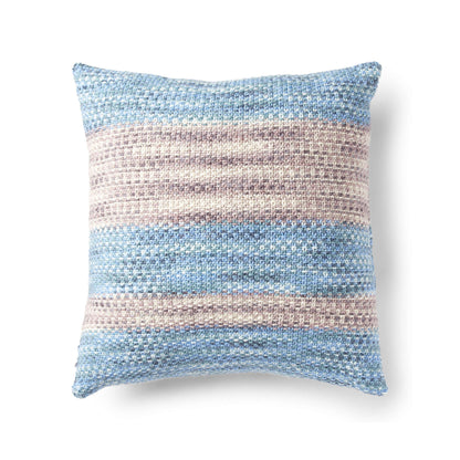 Caron Woven Stripes Knit Pillow Single Size