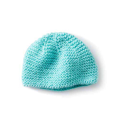 Caron Knit Mini Garter Stitch Cap Single Size