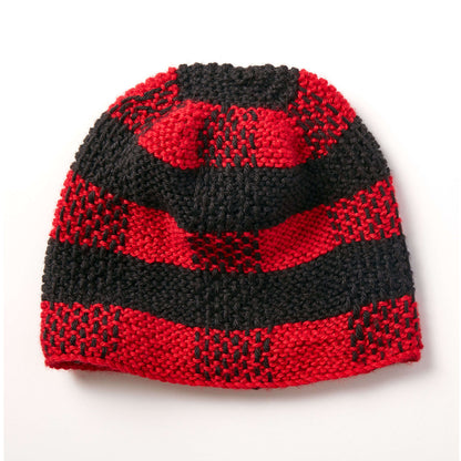 Caron Knit Lumberjack Beanie Single Size