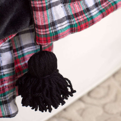 Coats & Clark Sewing Cuddle Plaid Throw Single Size