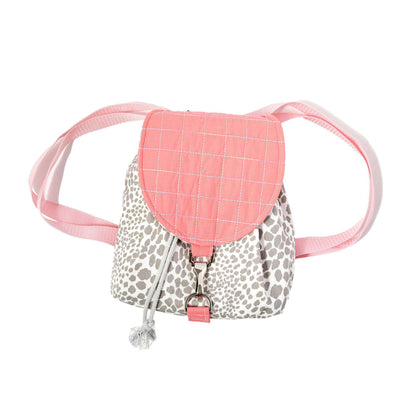 Coats & Clark Sewing Pink & Gray Small Backpack Single Size