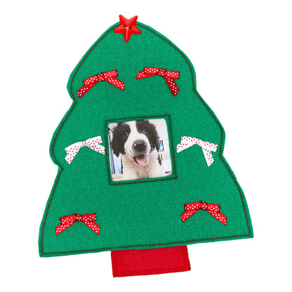 Coats & Clark Sewing Christmas Tree Photo Frame Single Size