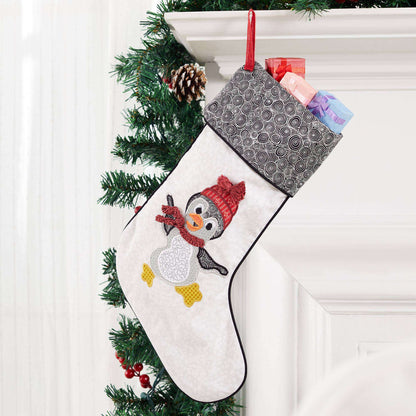 Coats & Clark Sewing Penguin Stocking Single Size