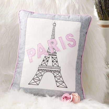 Coats & Clark Sewing Eiffel Tower Pillow Single Size