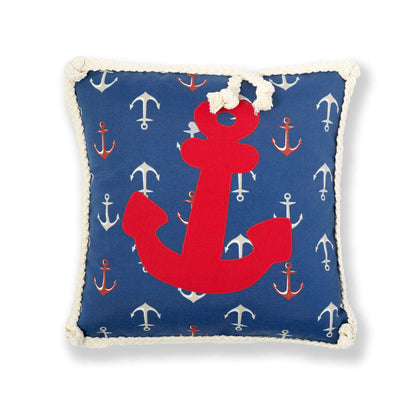 Coats & Clark Sewing Sailing Away Outdoor Pillow Single Size
