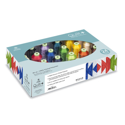 Coats & Clark Quilt + Quilting & Embroidery Thread with Storage Box - Clearance Items Coats & Clark Quilt + Quilting & Embroidery Thread with Storage Box - Clearance Items