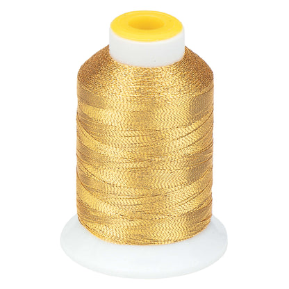Coats & Clark Metallic Embroidery Thread (600 Yards) Bright Gold