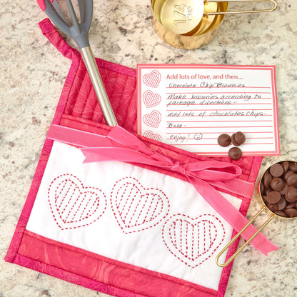 Coats & Clark Sewing Stir In the Love Potholder Single Size