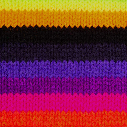 Red Heart Super Saver Yarn Bright Stripe