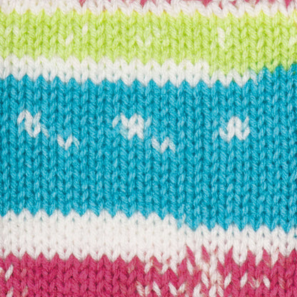 Red Heart Super Saver Fair Isle Yarn - Discontinued Shades Candy