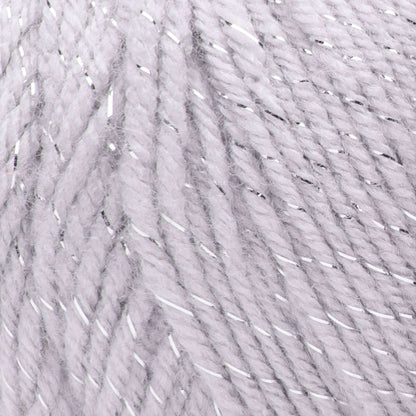 Red Heart Super Saver Metallic Yarn Light Grey