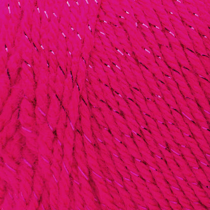 Red Heart Super Saver Metallic Yarn Fuchsia