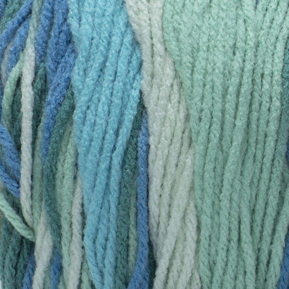 Red Heart Super Saver Color Block Yarn Liquid Teal