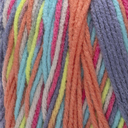 Red Heart Super Saver Color Block Yarn Party Time