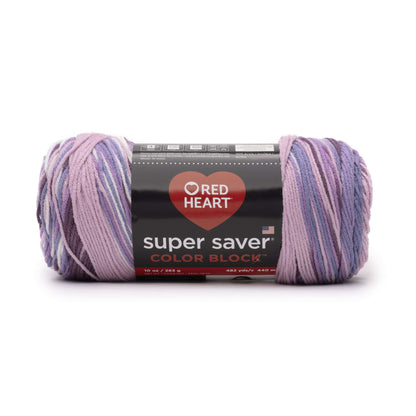 Red Heart Super Saver Color Block Yarn Iris Bouquet