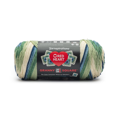 Red Heart All In One Granny Square Yarn (250g/8.8oz) Aran - Lily Pad