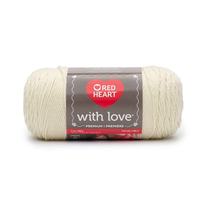 Red Heart With Love Yarn Aran