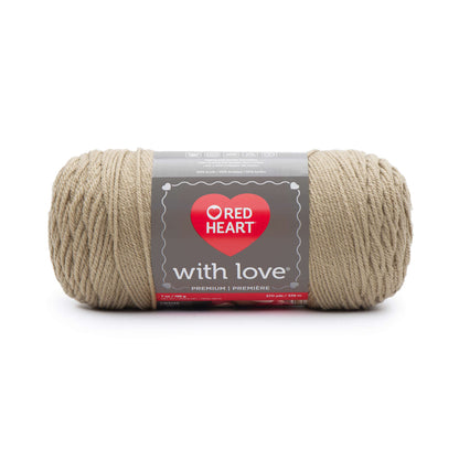 Red Heart With Love Yarn Tan