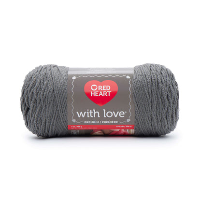 Red Heart With Love Yarn Pewter