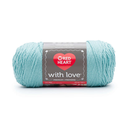 Red Heart With Love Yarn Iced Aqua