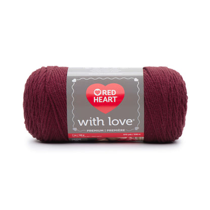Red Heart With Love Yarn Berry Red