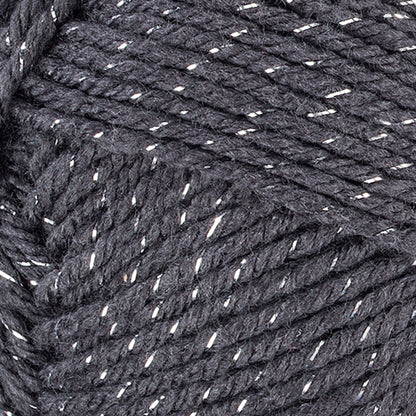 Red Heart With Love Metallic Yarn - Discontinued Shades Charcoal