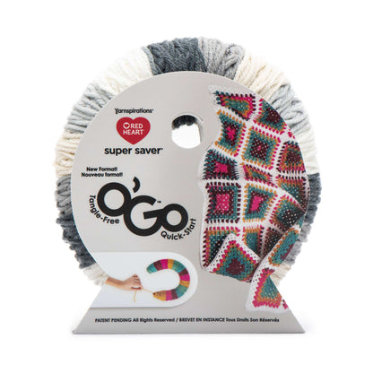 Red Heart Super Saver O'Go Yarn - Discontinued Shades Newsprint