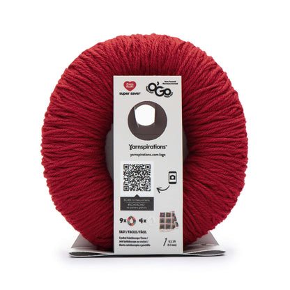 Red Heart Super Saver O'Go Yarn - Discontinued Shades Cherry