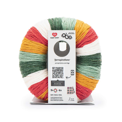 Red Heart Super Saver O'Go Yarn - Discontinued Shades Christmas