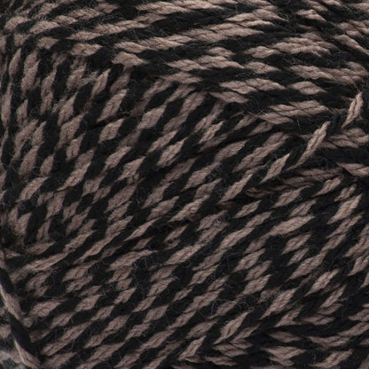 Red Heart Comfort Yarn Black/Taupe Marl