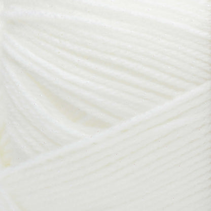 Red Heart Comfort Yarn White/Opal(Shimmer)