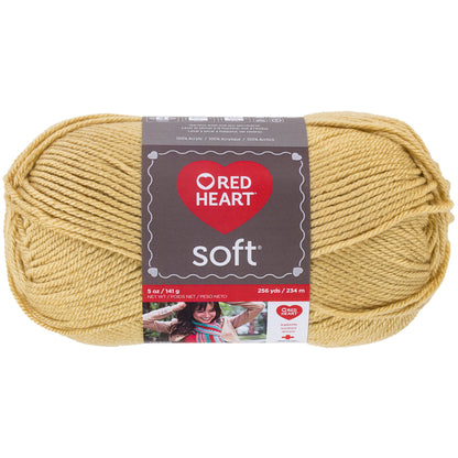 Red Heart Soft Yarn Honey
