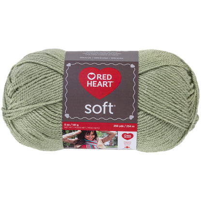 Red Heart Soft Yarn Spearmint