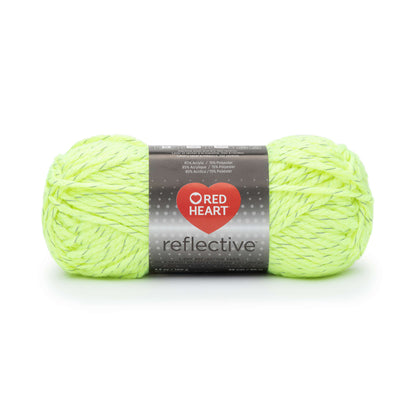 Red Heart Reflective Yarn - Discontinued Shades Neon Yellow