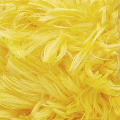 Red Heart Fur Yarn - Discontinued Shades Lemon Drop