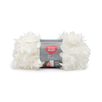 Red Heart Fur Yarn - Discontinued Shades Polar