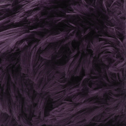 Red Heart Fur Yarn - Discontinued Shades Eggplant