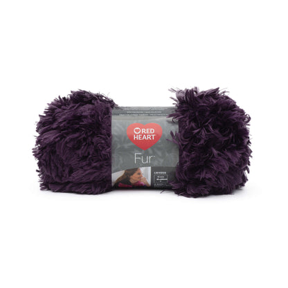 Red Heart Fur Yarn - Discontinued Shades Eggplant