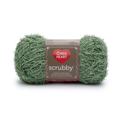 Red Heart Scrubby Yarn Green Tea