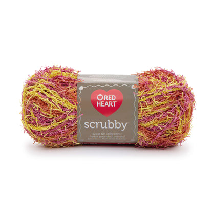 Red Heart Scrubby Yarn Zesty